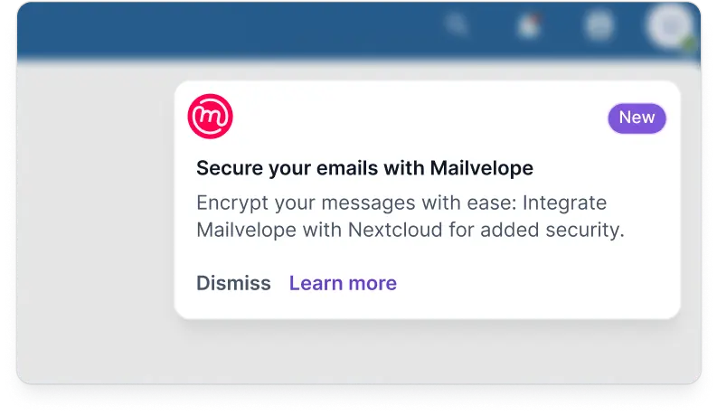 Mailvelope Integration