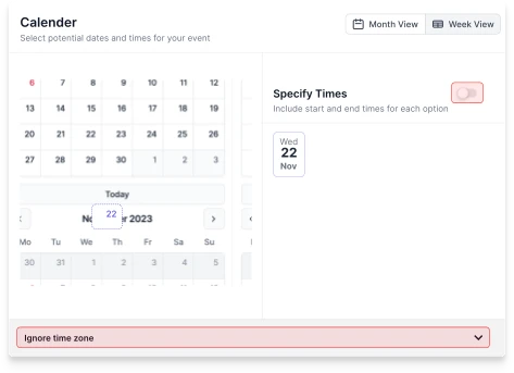 Rallly testing timezone