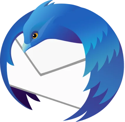 Redesigned Thunderbird logo
